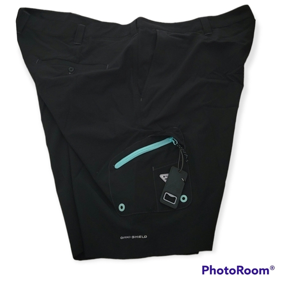 Columbia PFG Shorts Men's Omni Shade Outdoor Swim Hiking Fishing Shorts with Bo - Picture 3 of 8